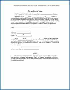 Free Revocable Living Trust Forms Florida