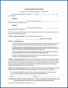 Free Revocable Trust Forms