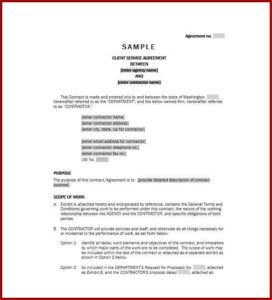 Free Sales Agency Agreement Template South Africa