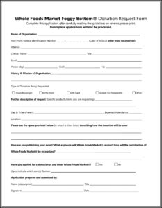 Goodwill Donation Value Forms