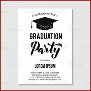 Graduation Party Invitation Templates
