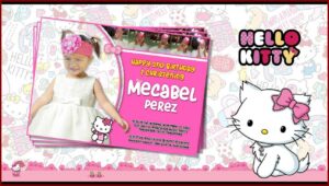 Hello Kitty Invitation Template Free Download