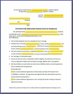 How To Fill Out Uncontested Divorce Forms