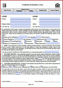 Illinois Residential Lease Agreement Template