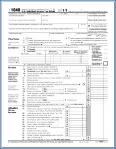 Irs Form 1040a 2012