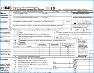Irs Form 1040ez 2010