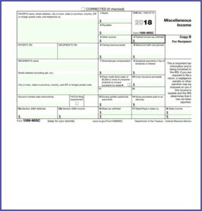 Irs.gov Form 1099 Misc 2018