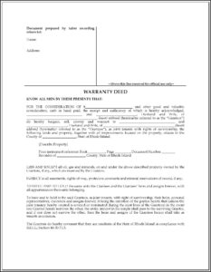 Joint Tenancy Quit Claim Deed Form