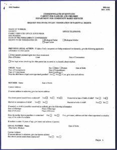 Kentucky Legal Aid Divorce Forms