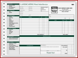 Landscaping Quote Template Free