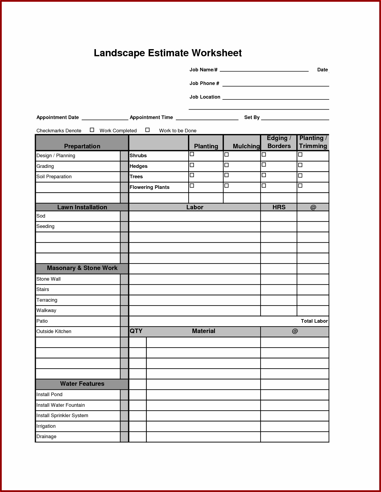 Landscaping Quote Template Excel Template 1 Resume Examples o7Y31zjw2B