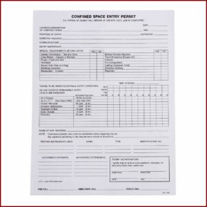 Lockout Tagout Permit Template