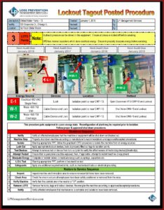 Lockout Tagout Procedure Template
