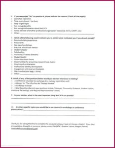 Market Research Survey Template Word