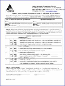Medicare Initial Enrollment Questionnaire Form
