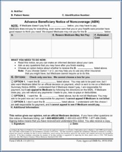 Medicare Part B Form Cms 1763