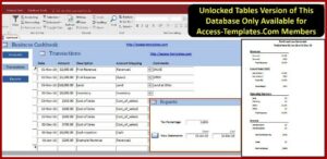 Ms Access Inventory And Sales Database Template