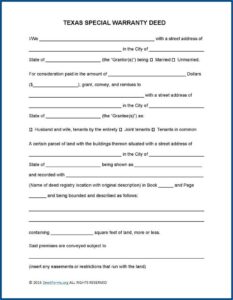 Nevada Quit Claim Deed Form