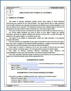 Oklahoma Statutory Durable Power Of Attorney Form