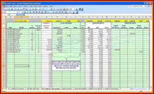 Payroll Spreadsheet Template