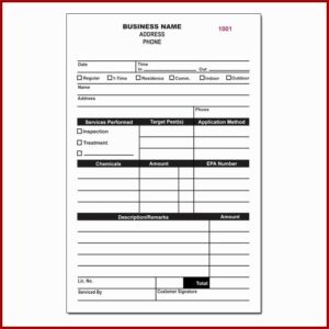 Pest Control Service Agreement Template