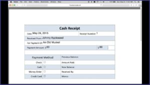 Petty Cash Receipt Voucher Format