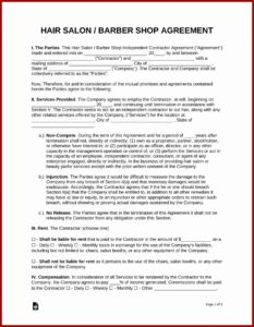 Photo Booth Contract Template