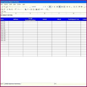Prepaid Expense Reconciliation Template Excel