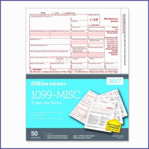 Printable 1096 Form 2018
