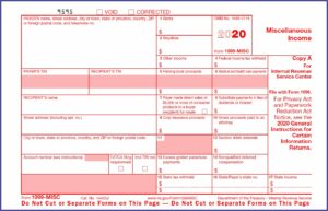 Printable 1099 Misc Form 2019