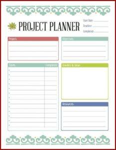 Project Schedule Template Excel Free Download