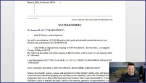 Real Estate Quit Claim Deed Form Washington State