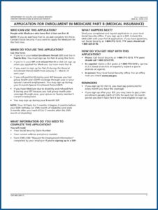 Social Security Medicare Form Cms 1763