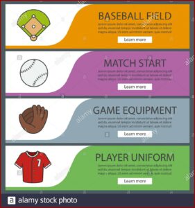 Softball Banner Templates