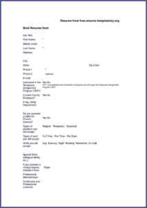 W2 Form For New Employee