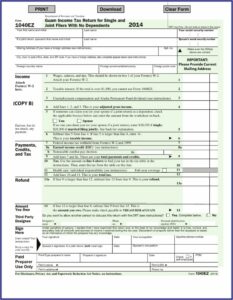 Where Can I Get My 1040ez Form