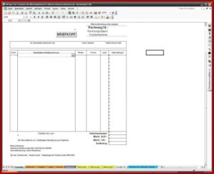 Windows 10 Invoice Template