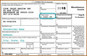 1099 Misc Form 2015