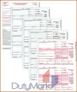 1099 Misc Transmittal Form