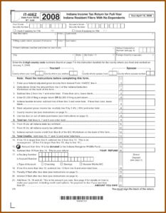 2008 Tax Forms 1040ez