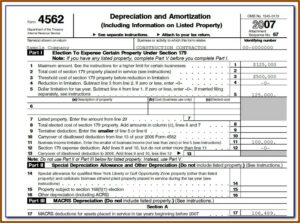 2014 Irs Tax Form 4562