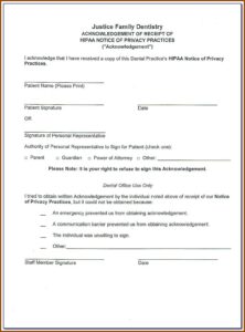 American Dental Association Hipaa Forms