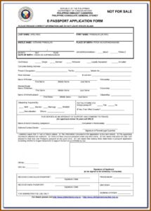 Application For Nz Passport Renewal Form