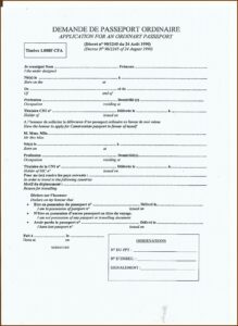 Application Form For Passport Renewal In Riyadh