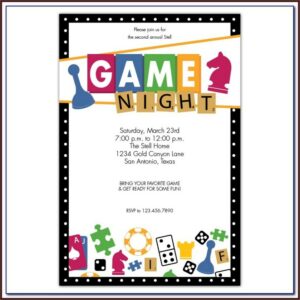 Arabian Night Invitation Template