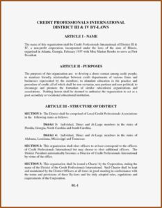 Articles Of Incorporation Georgia Llc Template