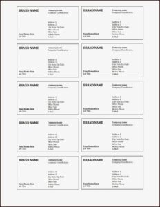 Avery 8 Labels Per Sheet Template