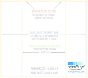 Avery Half Fold Greeting Card Template 3297