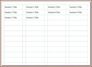 Avery Tabs Template 11446