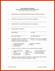 Bail Bond Forms